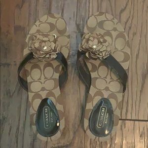 Authentic Coach Sandals